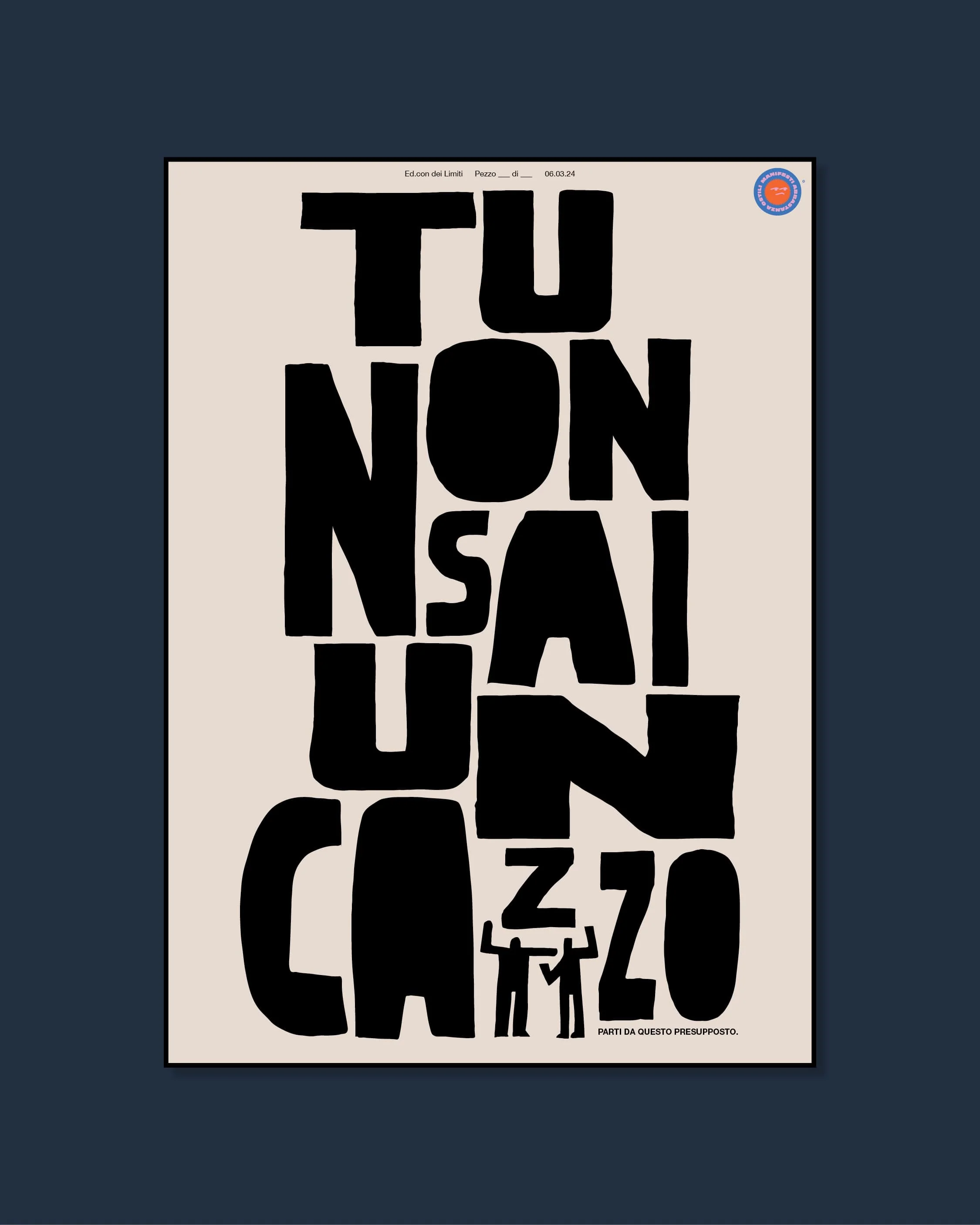 Maglietta Tu non sai un cazzo - Image 5