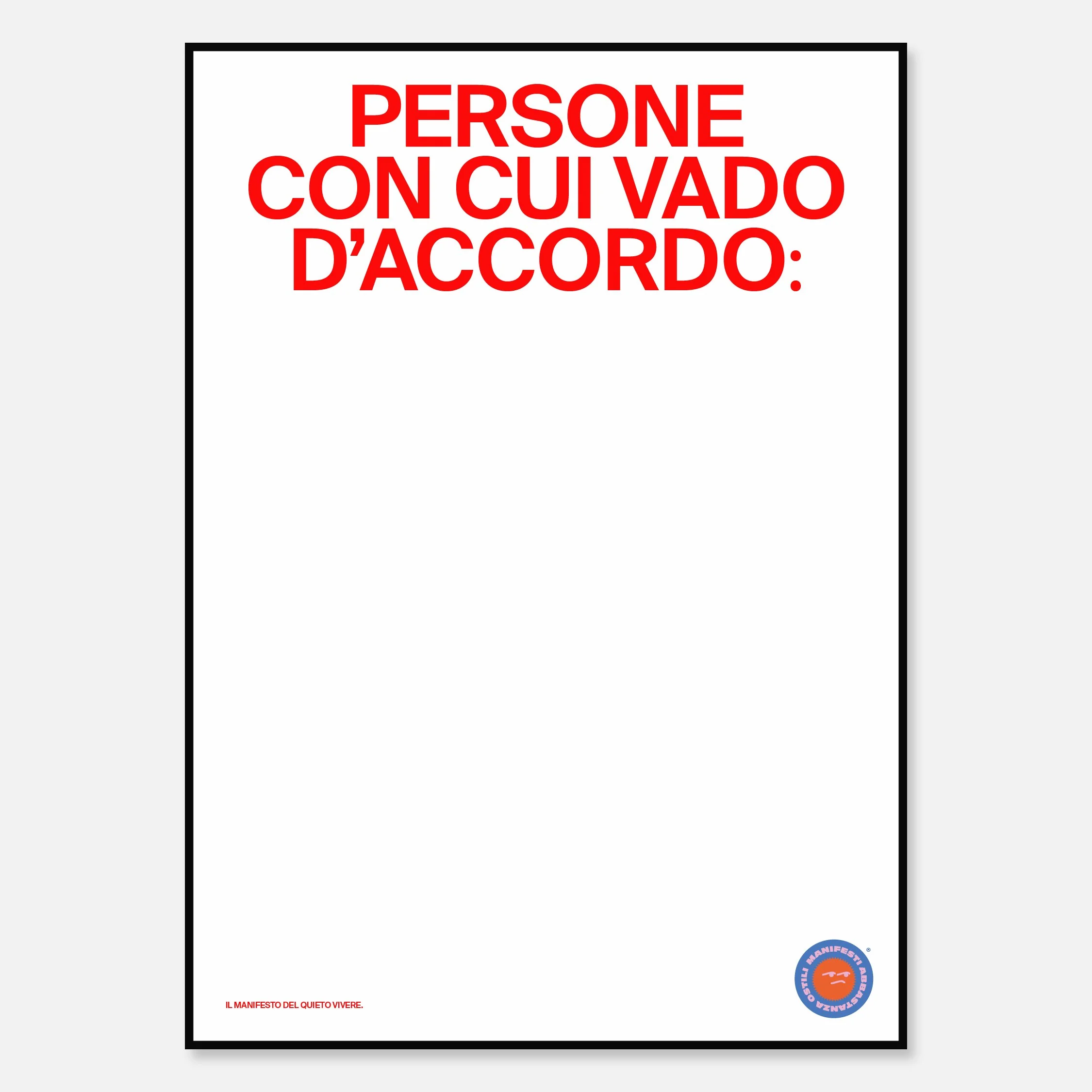 Persone con cui vado d'accordo: