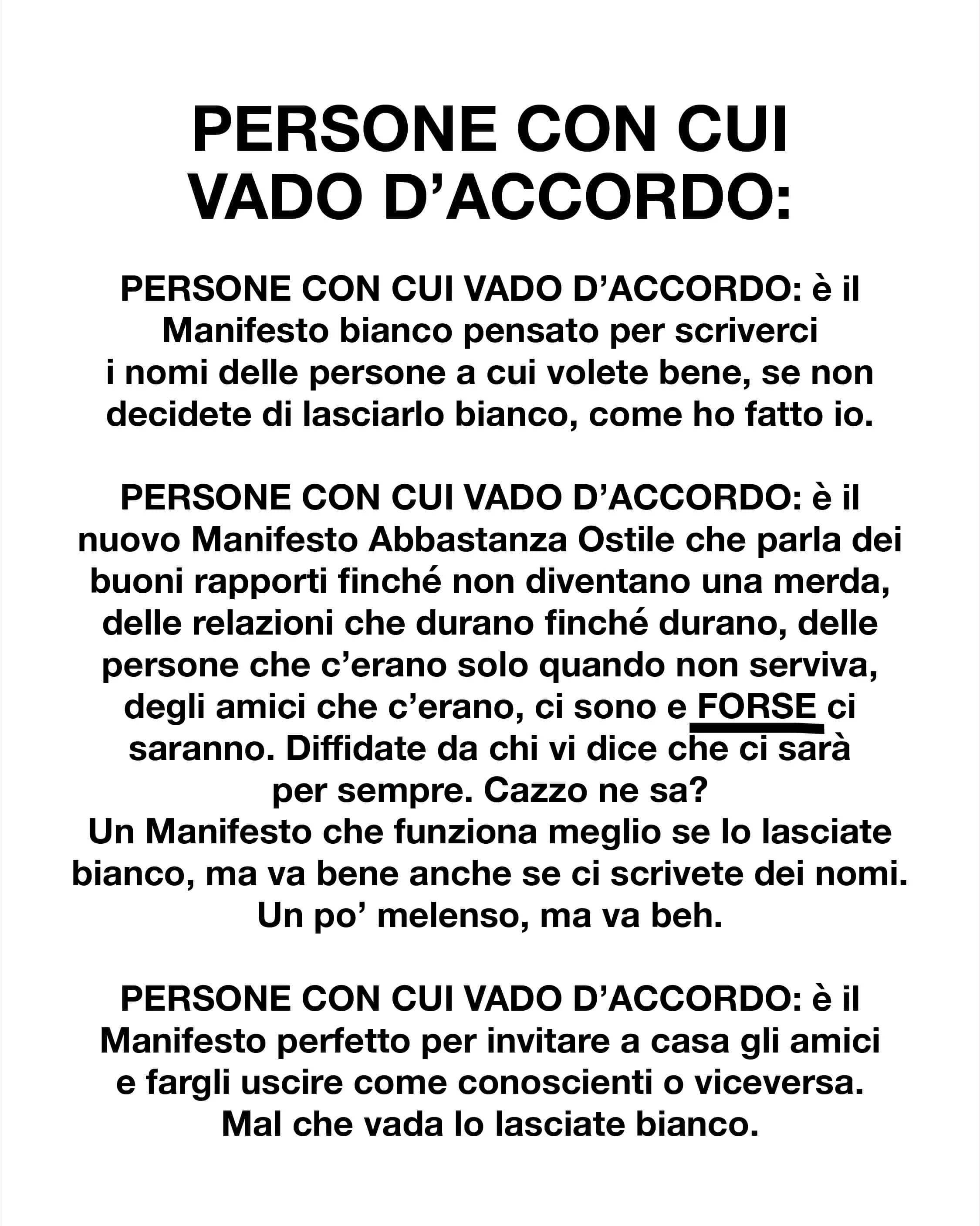 Persone con cui vado d'accordo: - Image 3